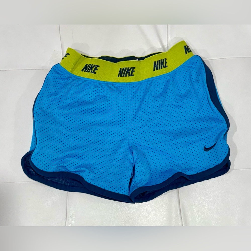 Girls Nike Dri-Fit shorts. Elastic waste band. Breathable.  Gently worn.
